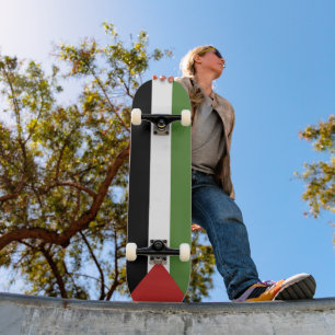 Palästinensische Flagge Skateboard