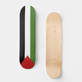 Palästinensische Flagge Skateboard (Vorderseite)