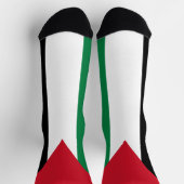 Palästinensische Flagge Socken (Oben)