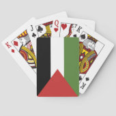 Palästinensische Flagge Spielkarten (Rückseite)