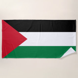 Palästinensische Flagge Strandtuch