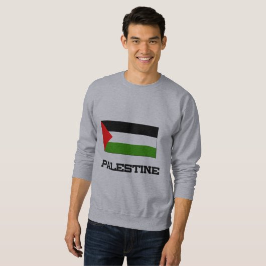 Palästinensische Flagge Sweatshirt (Vorne ganz)