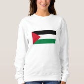 Palästinensische Flagge Sweatshirt (Vorderseite)