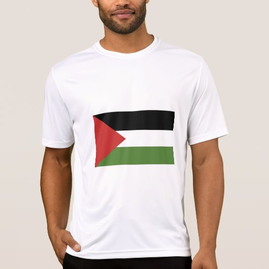 Palästinensische Flagge T-Shirt (Vorderseite)