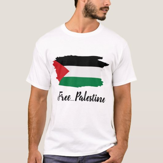 Palästinensische Flagge T-Shirt (Vorderseite)