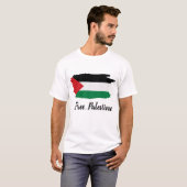 Palästinensische Flagge T-Shirt (Vorne ganz)