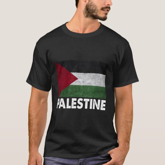 Palästinensische Flagge T-Shirt (Vorderseite)