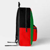 Palästinensische Flagge und Karte mit Keffiyeg-Mus Bedruckter Rucksack (Links)