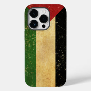 Palästinensische Flagge Vintage Case-Mate iPhone 14 Pro Hülle