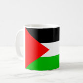 Palästinensische Flaggen-Tasse Kaffeetasse (Vorderseite Links)