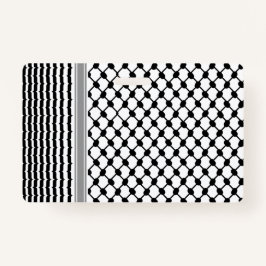 Palästinensische Hatta Keffiyeh Kufiya Folk (2 Mus Ausweis