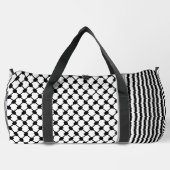 Palästinensische Hatta Keffiyeh Kufiya Folk (2 Mus Duffle Bag (Rückseite)