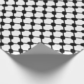 Palästinensische Hatta Keffiyeh Kufiya Folk (2 Mus Geschenkpapier (Ecke)