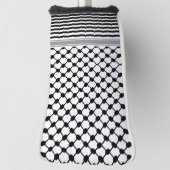 Palästinensische Hatta Keffiyeh Kufiya Folk (2 Mus Golf Headcover (Rotieren 90)