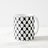 Palästinensische Hatta Keffiyeh Kufiya Folk (2 Mus Kaffeetasse (VorderseiteRechts)