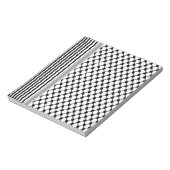 Palästinensische Hatta Keffiyeh Kufiya Folk (2 Mus Notizblock (Rotiert)