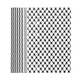 Palästinensische Hatta Keffiyeh Kufiya Folk (2 Mus Notizblock