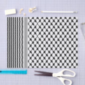 Palästinensische Hatta Keffiyeh Kufiya Folk (2 Mus Seidenpapier (Handwerk)