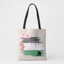 Palästinensische Hoffnung und Liebe Tote Tasche - 