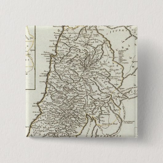 Palästinensische Karte Button (Vorderseite)