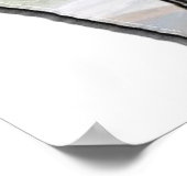 Palästinensische Karte mit arabischen Schriften Poster (Ecke)