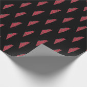 Palästinensische Karte mit Watermelonen | freie Pa Geschenkpapier (Ecke)