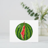 Palästinensische Karte Watermelon Arabische Kallig (Stehend Vorderseite)