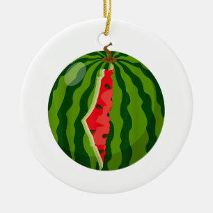 Palästinensische Karte Watermelon Arabische Kallig Keramik Ornament