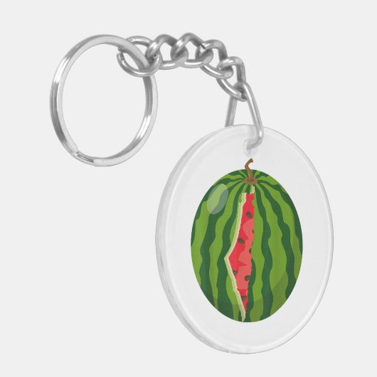 Palästinensische Karte Watermelon Arabische Kallig Schlüsselanhänger (Vorderseite links)