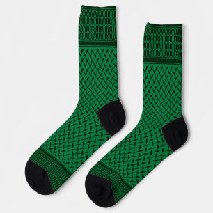 Palästinensische Keffiyeh   Palästina-Karte Muster Socken