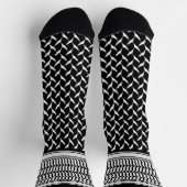 Palästinensische Keffiyeh-Socken Socken (Oben)