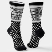 Palästinensische Keffiyeh-Socken Socken (Gewinkelt)