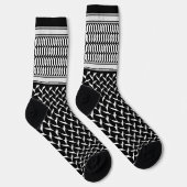 Palästinensische Keffiyeh-Socken Socken (Rechts)