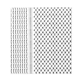 Palästinensische Kufiya-Zoll Notizblock