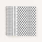 Palästinensische Kufiya-Zoll Notizblock (Vorderseite)