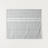 Palästinensische Kufiya-Zoll Wandteppich (Vorderseite (Horizontal))