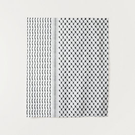 Palästinensische Kufiya-Zoll Wandteppich