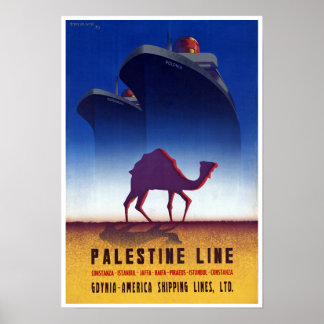 Palästinensische Linie Poster