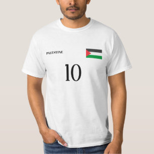 Palästinensische Nationalfußballmannschaft Fußball T-Shirt