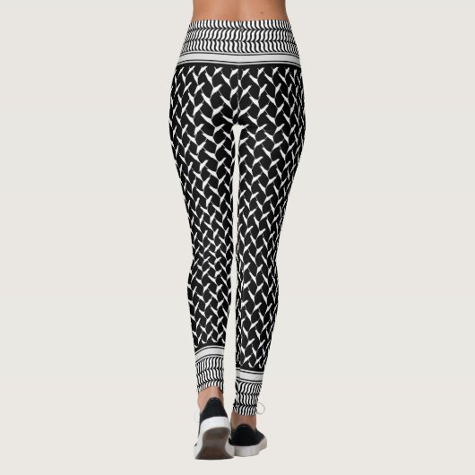 Palästinensische Schürze Keffiyeh Küche Handtuch L Leggings (Rückseite)