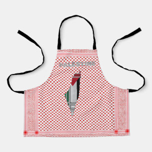 Palästinensische Shemagh-Schürze - Keffiyeh-Schürz Schürze