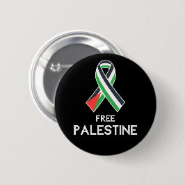 Palästinensische Solidarität im Gaza-Streifen Button