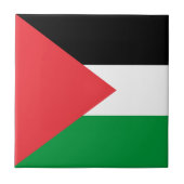 Palästinensische Staatsflagge Fliese (Vorderseite)