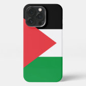 Palästinensische Staatsflagge iPhone Hülle (Rückseite)