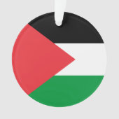 Palästinensische Staatsflagge Ornament (Vorderseite)