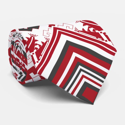 palästinensische Stickerei Muster 2 Krawatte (Gerollt)