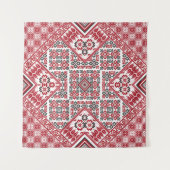 palästinensische Stickerei Muster 2 Wandteppich (Vorderseite (Horizontal))