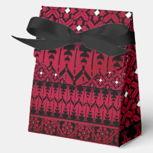 Palästinensische Stickerei Tatreez gedrucktes Desi Geschenkschachtel