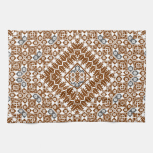 Palästinensische Stickereimuster Druckgold Design  Geschirrtuch