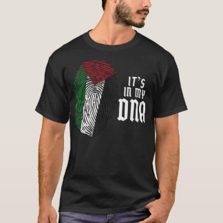 Palästinensische Stolz-DNA-Flagge T-Shirt